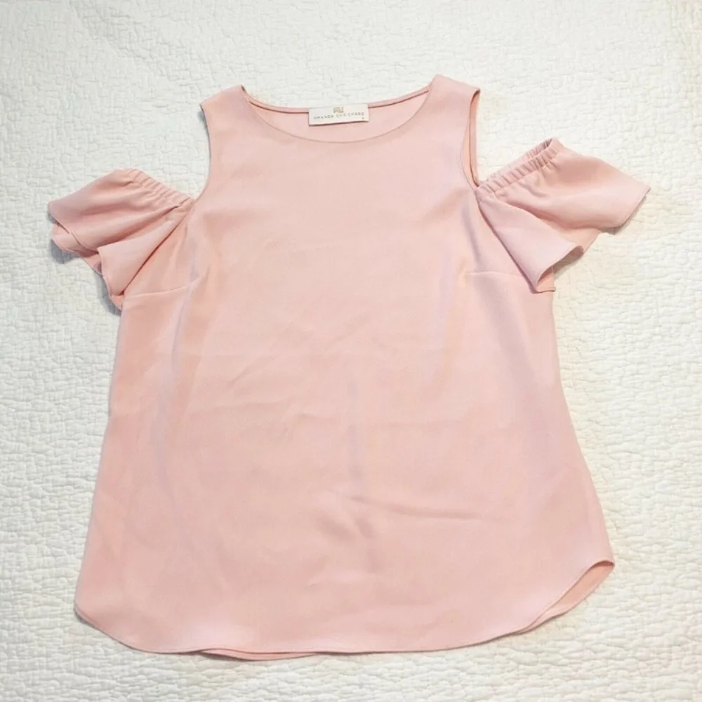 AMANDA UPRICHARD Dryden Cold Shoulder Top - Picture 4 of 9